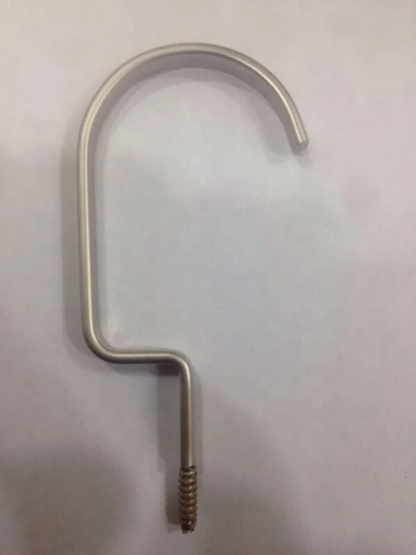 Flat hanger hook making machine