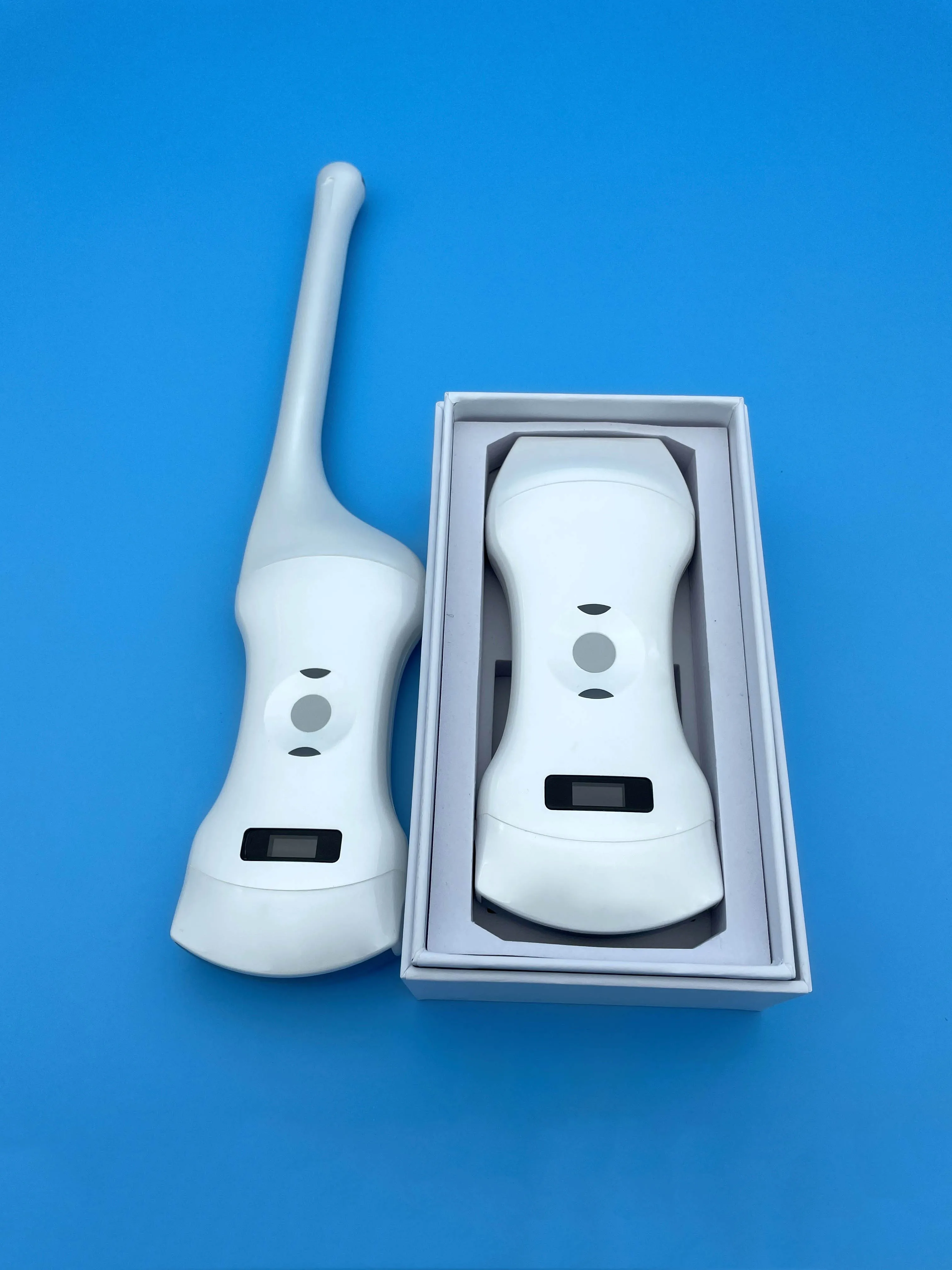 Ручной линейный выпуклый поэтапный массив 3 в 1 двойные зонды WiFi ультразвуковой зонд