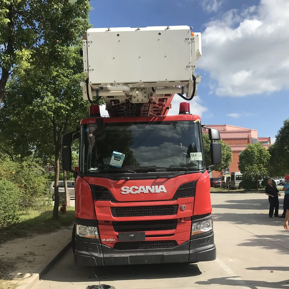 Китайская пожарная лестница высшего качества 53 м в высоком стиле для