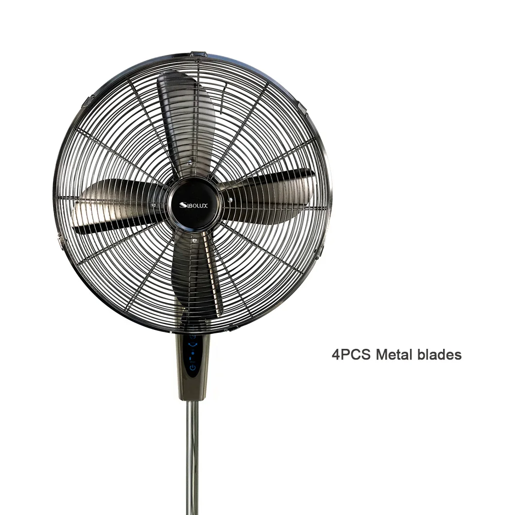 High Air Volume Round Base 18 Inch Metal Retro Industrial Fan