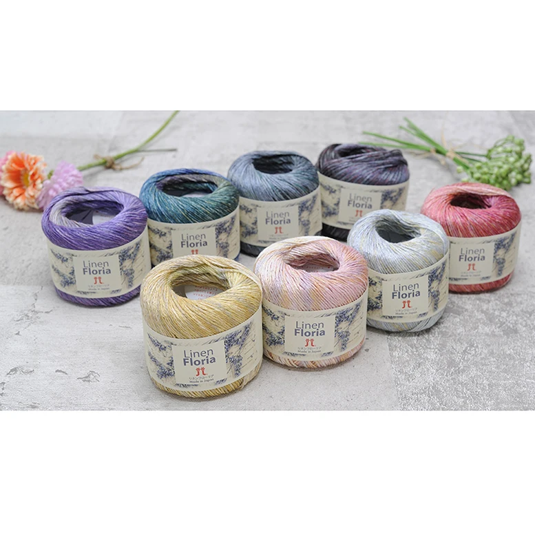 
Japan Raw Materials Colorful Hemp Crochet Yarn With Reasonable Price 