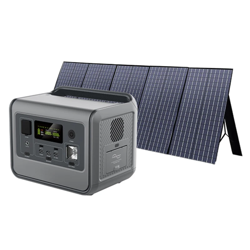OEM ODM best solar power banks & power station 800W outdoor portable power stations 512Wh dual inverter factory price