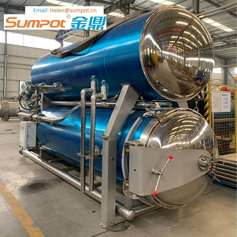 Water Immersion Retort Sterilizer Machine With ASME Certification