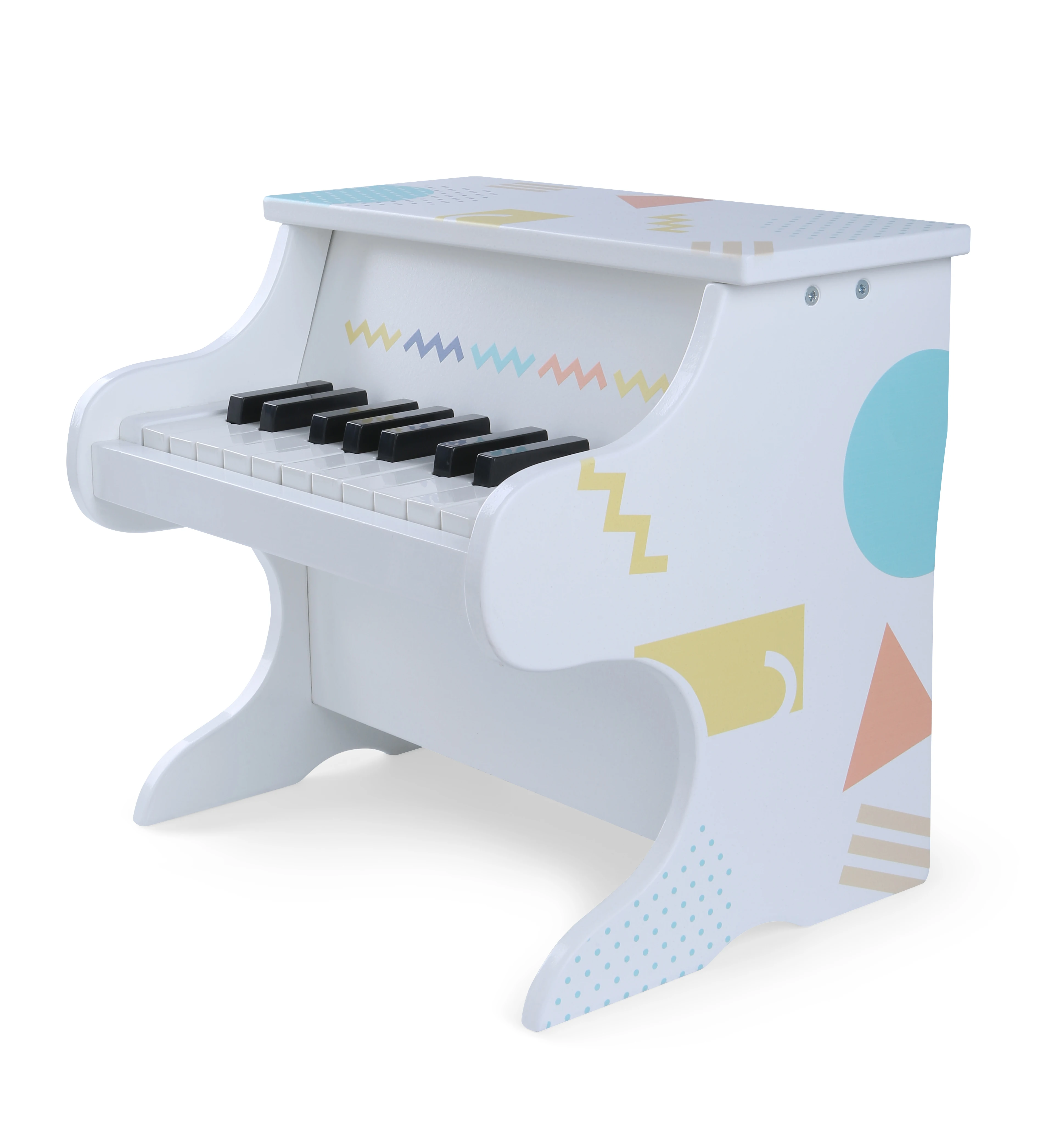 Montessori Toys Other Educational Musical Toy White Wooden Piano Toy for Toddler
