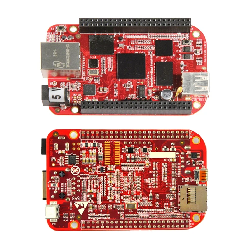 New Beagleboard BeagleBone Black Industrial AM3358 ARM Cortex-A8 MCU 4GB eMMC On-board Flash Storage