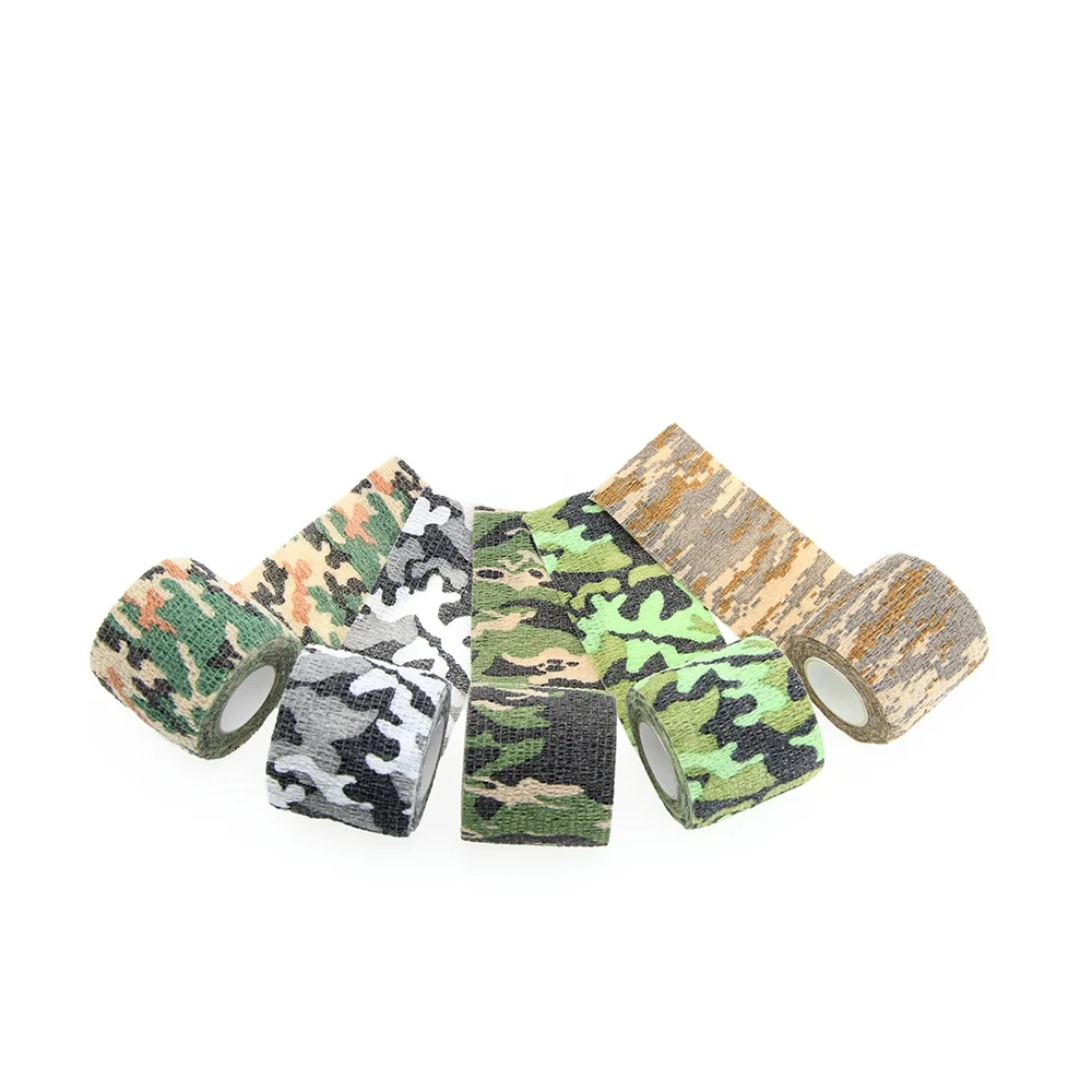 AUPCON manufacturers in China Camouflage self-adhesive bandage For Soreness on Wrist and Ankle