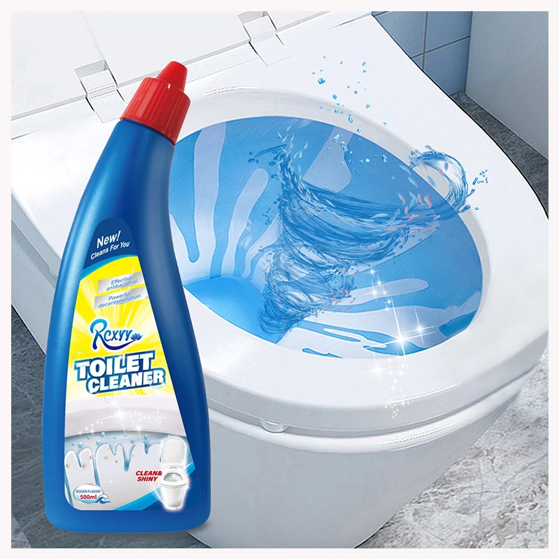 New product 500ml Household chemical eco friendly stain remover toilet bowl cleaner detergent liquid for household