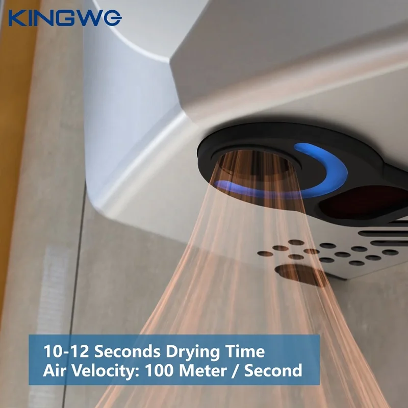 Industrial Bright High Speed Automatic Bathroom Cold/warm Hand Dryer, Sensor Hand Dryer