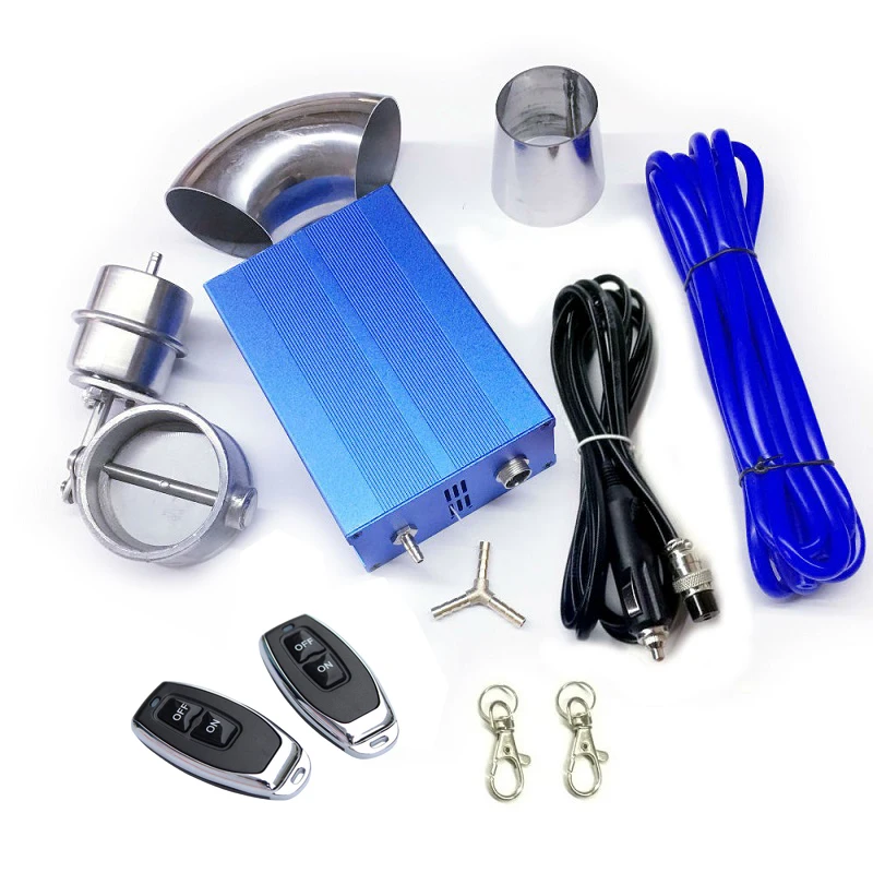 12 в выхлопной вакуумный клапан глушитель с дистанционным управлением шумоизоляционный автомобильный клапан Egr вакуумный Соленоидный клапан