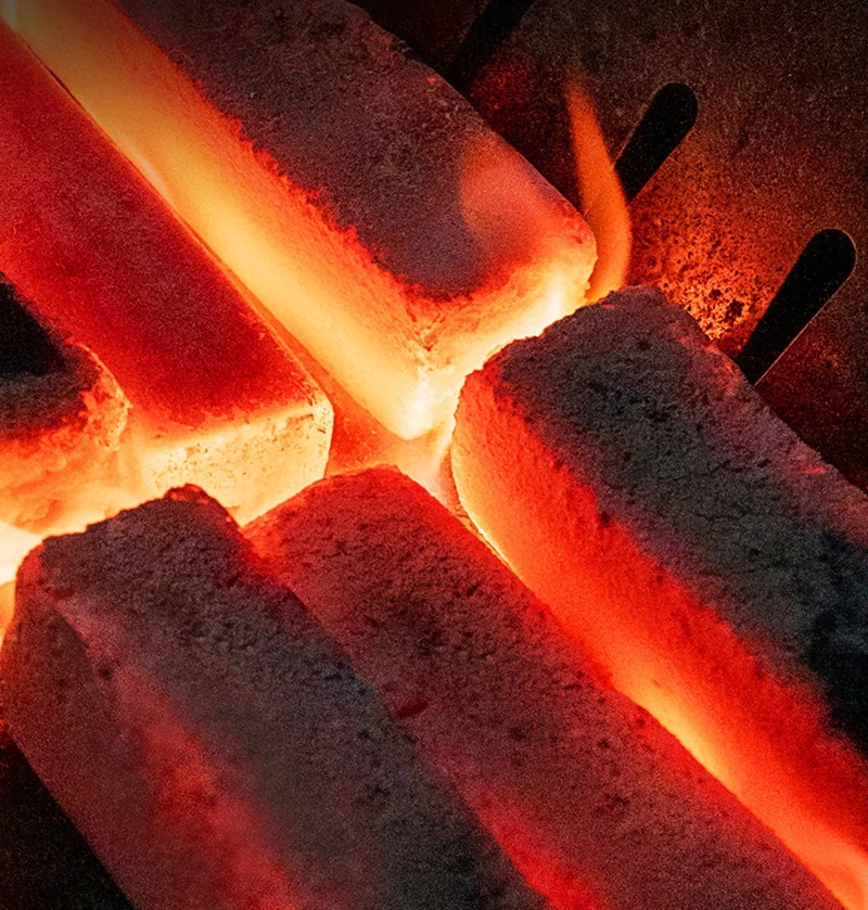 Bamboo Charcoal Fired In Ancient Way Green Smokeless Home BBQ Charcoal For Outdoor Party
