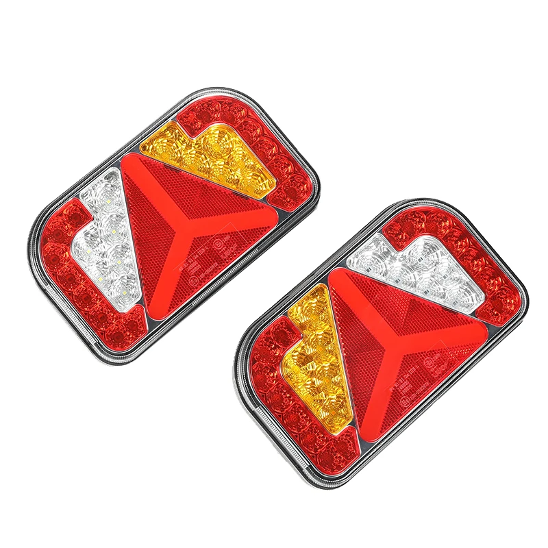 ECE E mark approval Combination led and truck trailer lights with 5 pin connector