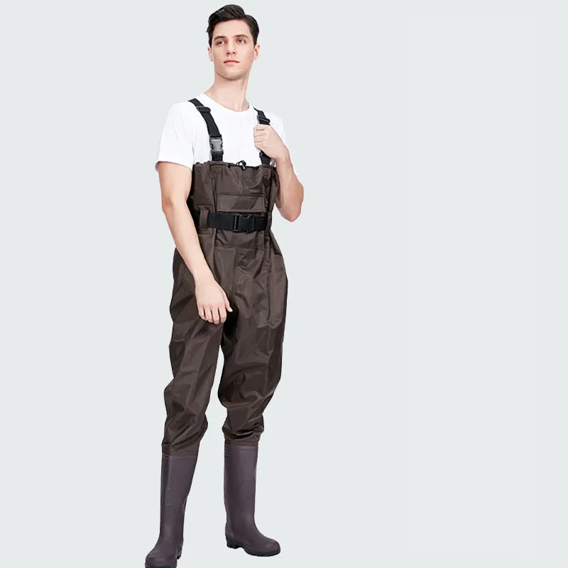 Wholesale Basic Agricultural Chest Wader Wading Boots Fishing Pants Waterproof Fly Fishing Waders