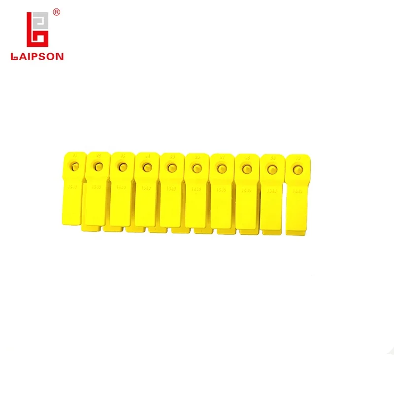 36.5mm 10mm double sheep goat alpaca ear tag with TPU