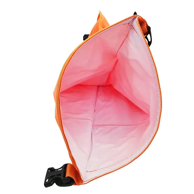 Wholesale Custom Logo waterproof floating Nylon TPU PVC 20L 28L 35L LED swim buoy Inflatable Safety Life air bag for swimming