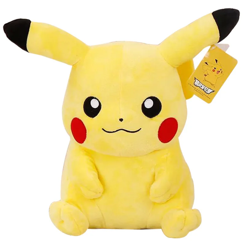 Рекламные акции allogo оптовая продажа высокое качество официально Pokemoned аниме мультипликационный персонаж Пикачу плюшевые игрушки для продажи