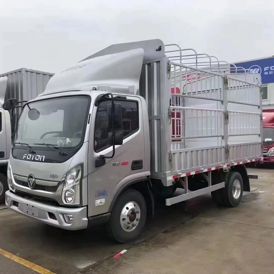 Aumark FOTON грузовой забор автомобиль дизельный LHD/RHD 5 тонн 7 подгонять высокий грузовые грузовики 1 ряд спальный кабина