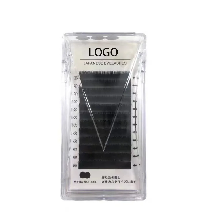 Wholesale Price J B C D Dd M L Korean Pbt Fiber Silk Eyelashes Extension