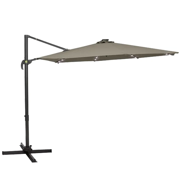 10 FT Outdoor Cantilever Patio Umbrella Garden Patio Parasol Sun Umbrella