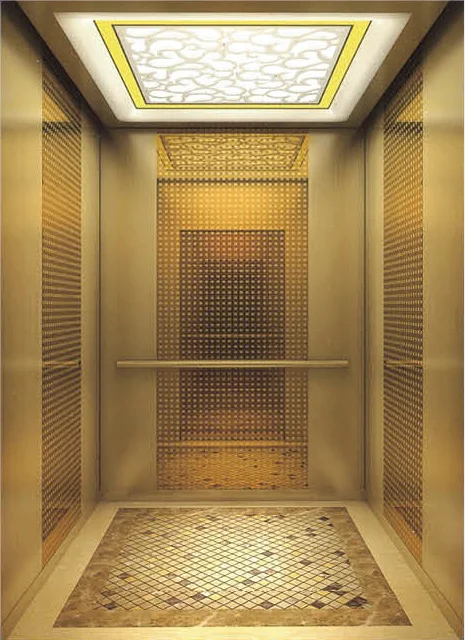 luxury decoration cabin office Customized differentiated passenger elevator for 6 person