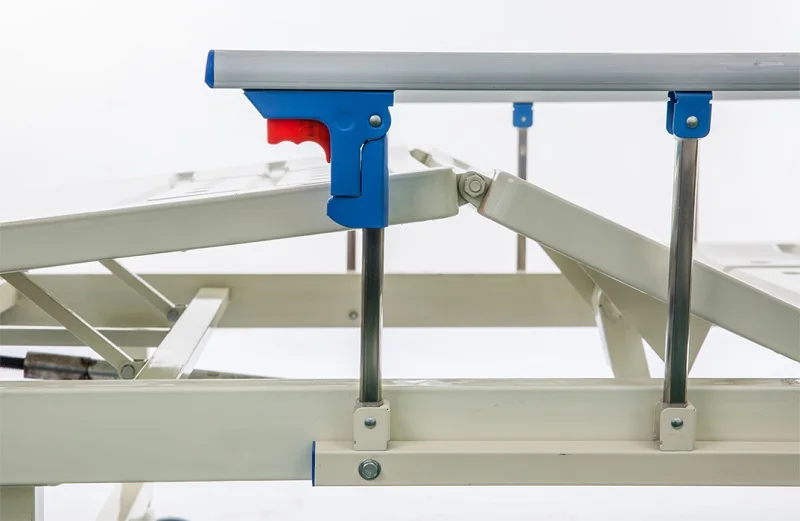 Wholesale ABS Medical Equipment 2 crank Function Hemiplegic Disabled Patients Manual Hospital Nursing Bed