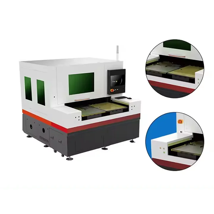 High-Precision Glass Laser Cutting Machine for Sunglasses and Mirror Cutting  25mm Thickness 0.01mm Accuracy