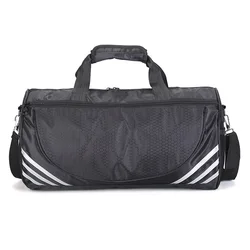 Custom Travel Duffel Sport Bags For Gym  With Shoe Compartment Heavy Duty Cargo  Luggage Travel  Bags