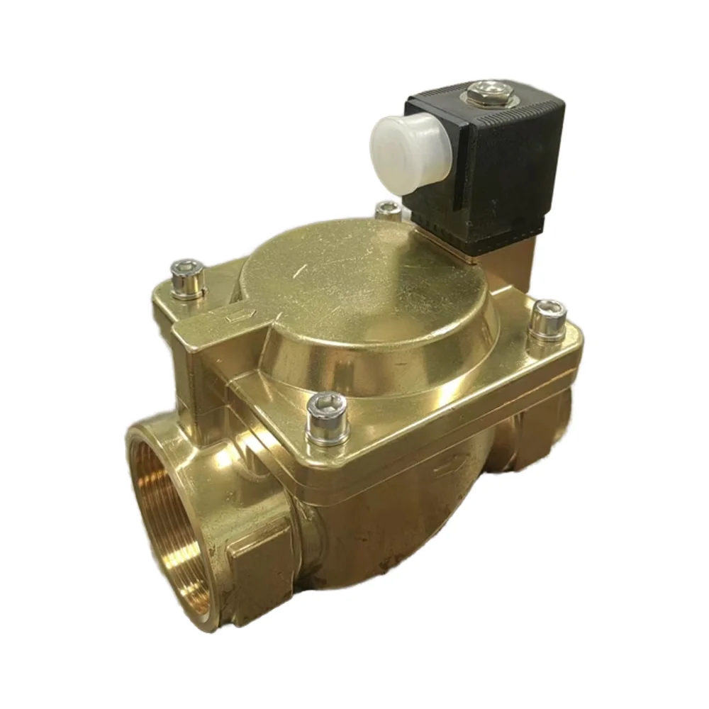 MYPC AC230V 24V Brass Solenoid Valve 16 Bar Electromagnet Gas Diaphragm High Temperature General Application OEM Customizable