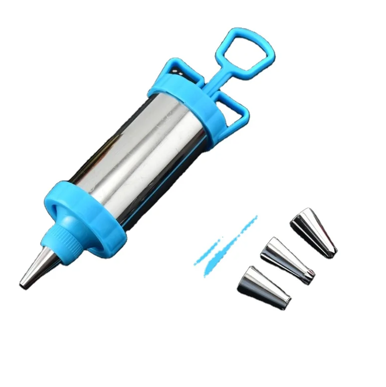 Baking Tools Stainless Steel Framing Gun Cake Oil Mounting Spout Plastic diy Cookie Framing