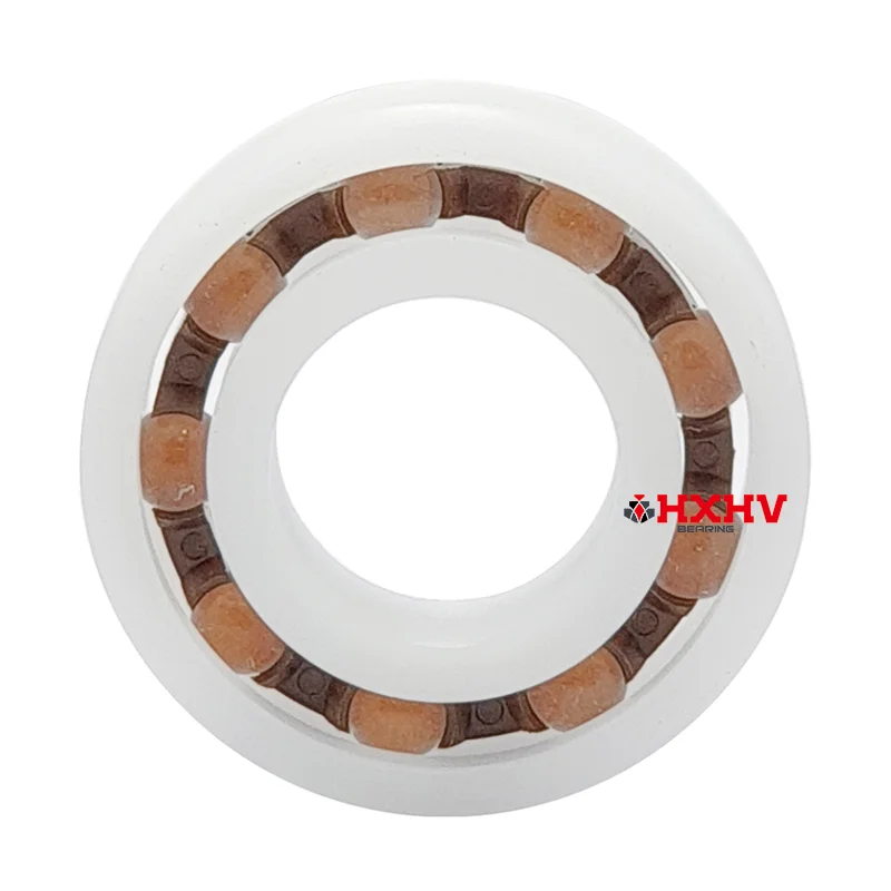 HXHV POM Plastic Bearing Glass Balls 6800 61800 6801 61801 6802 6803 6804 6805 6806 6205 Deep Groove Ball Bearing