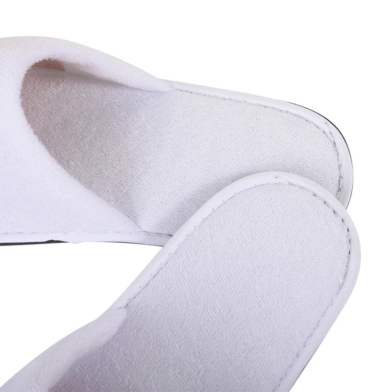 2020 Cotton  Cheap Wholesale Custom Disposable Hotel Slipper