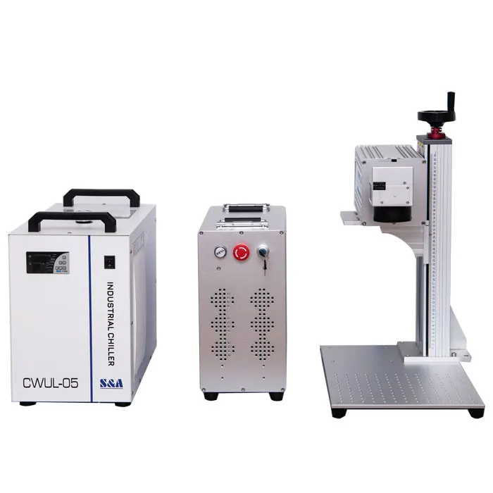 Factory Ex Price  Desktop Portable Mini DPSS 3W 5W 8W High Quality Long Life Time UV Laser Marking Machine
