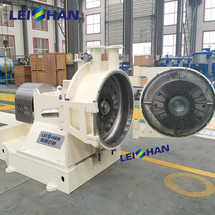 Hot Sale Wood Pulp Refining Machine Double Disc Refiner Paper Mill Refiner Pulp Paper