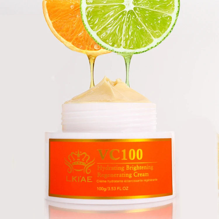Wholesale Slows Down Skin Aging Nicotinamide Gently Nourishing Softening Lightening Vitamin C Facial Cream 100g