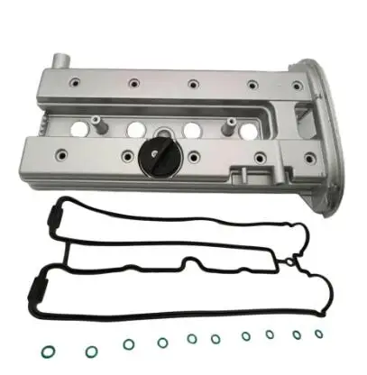 Car Parts Aluminum engine valve cover with gasket for Astra Vectra Zafira 16v # 92062396 90501942 90501944