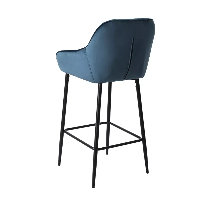 Wholesale velvet Bar Stool chair Furniture for Hotel Restaurant Bar home bar chair