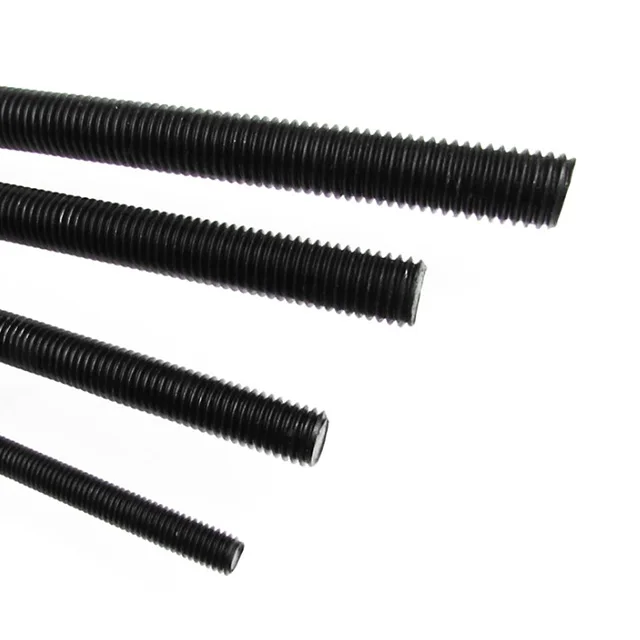 high  strength threaded rod  grade 10.9 black finish