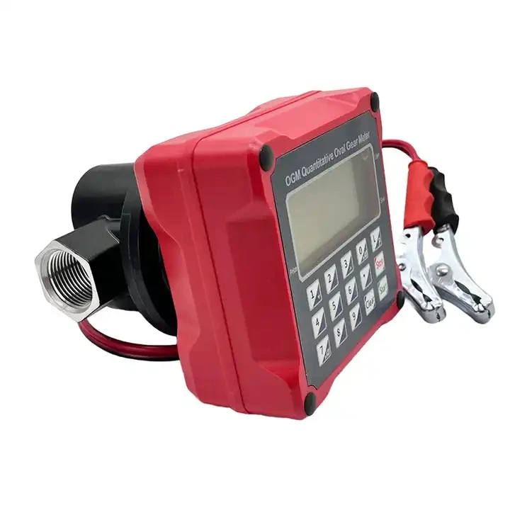 OGM Oval Gear Fuel Dispenser Flow Meter with Receipt Printer DC 12V/24V AC 220V