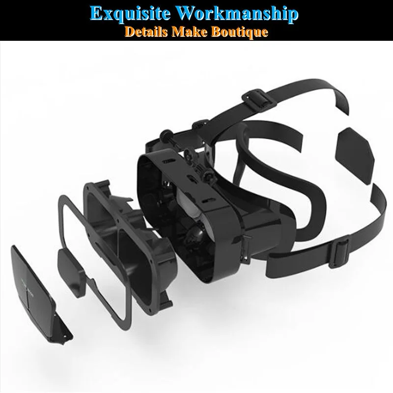 Виртуальная реальность 3D VR очки для iPhone Android телефон мобильные смартфоны 7