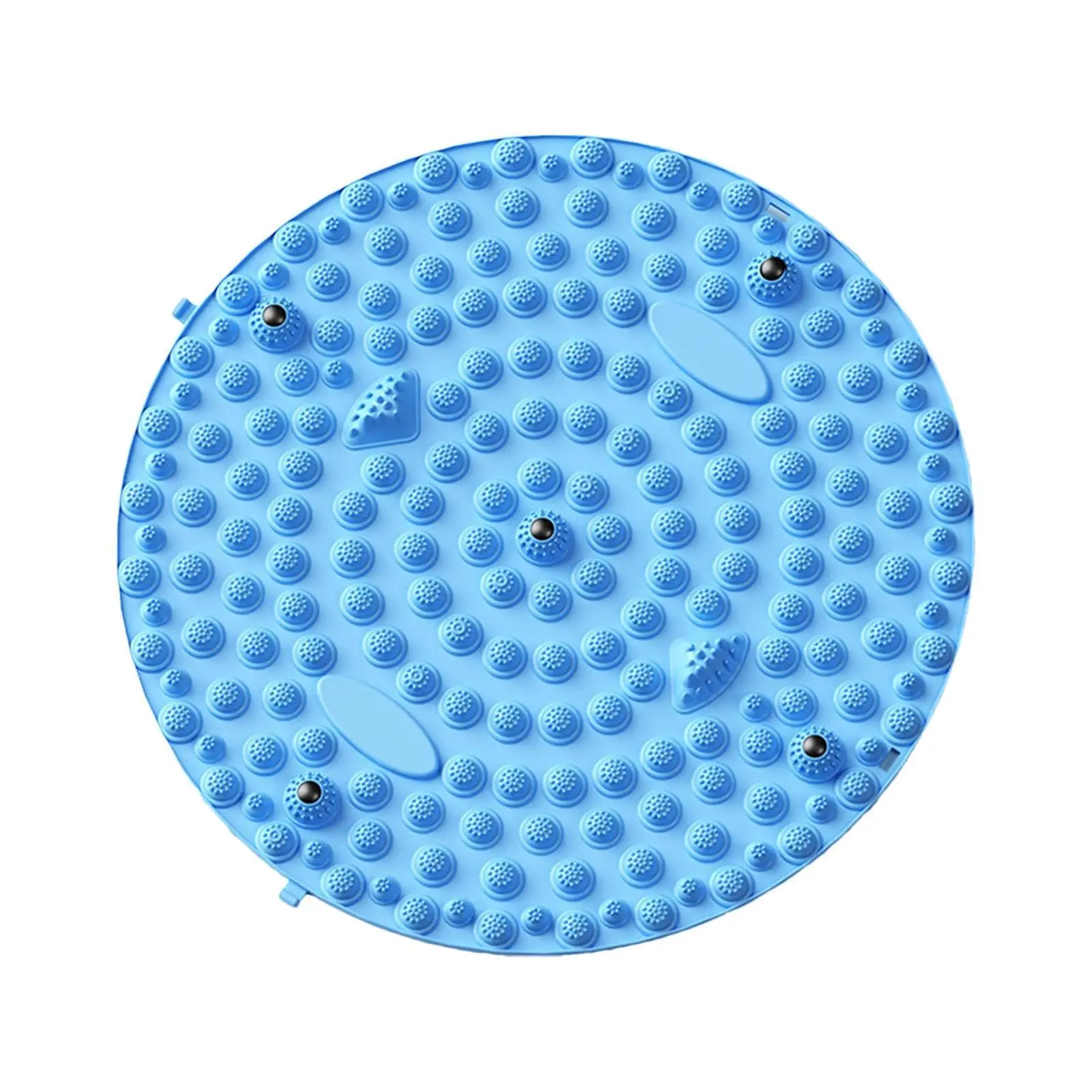 Anti Fatigue Walk Stone Acupoint Mat Particle 38/55CM Portable Massage Tool for Walking Relaxation Massage Mat Feet Massage Pad