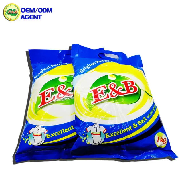 High quality jasmine fragrance washing powder live for hand wash and clothes disposable stocked  use