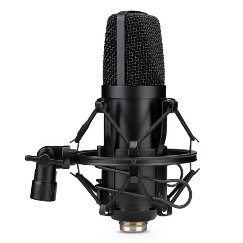 New Design Usb Studio Microphone With Adjustable Arm Stand For Broadcasting