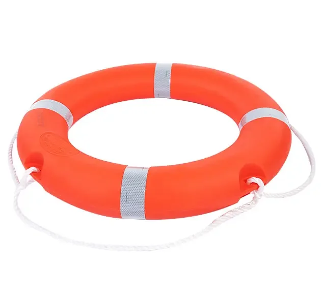 Wholesale 2.5kg Life Buoy Adult Kids Reflective Marine Rescue Buoy SOLAS Approved Flotation Life Ring with Life Line