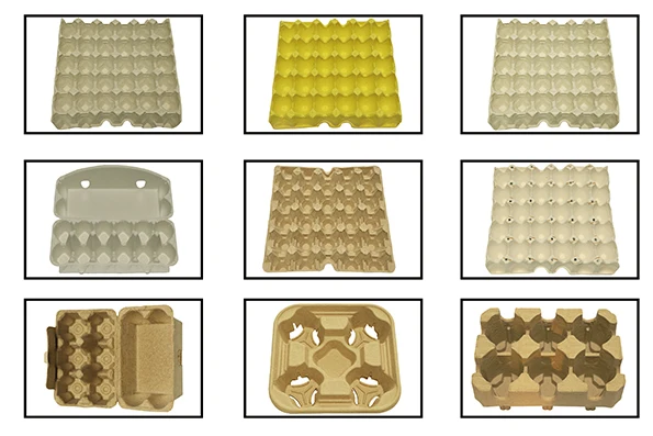 Paper Pulp Egg Box Machine with dryer