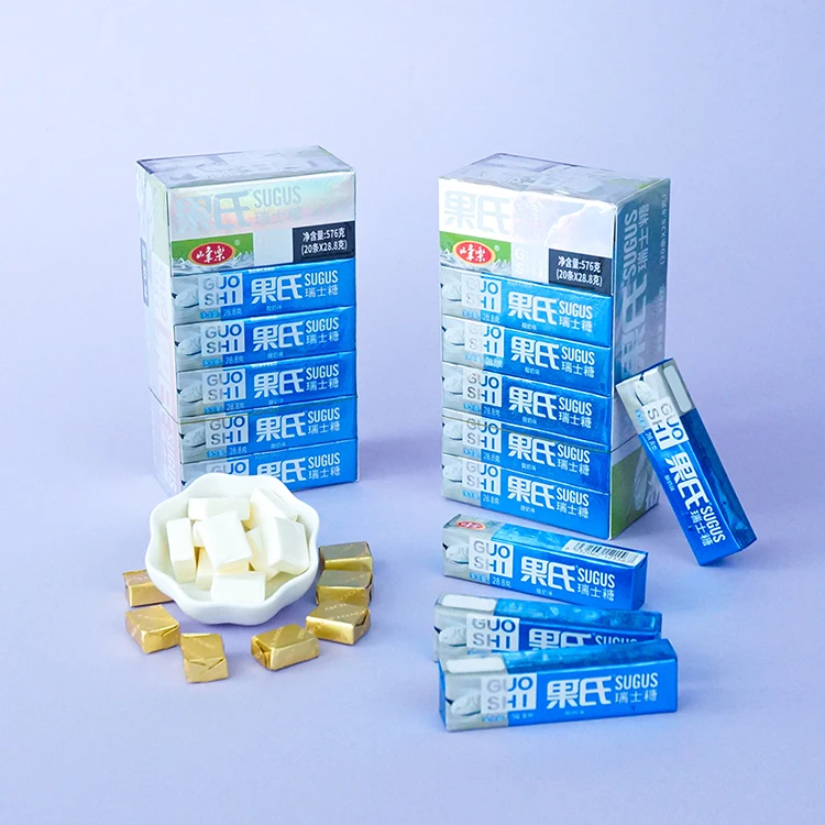 Cute Classic Gummy Snacks Sweet Sour Flavors Soft Chewy Milk Candy Factory Directly Supply