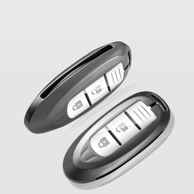 zinc metal alloy silicone Car Key Case For Nissan elgrand kicks sunny Almera patrol note xtrail tiida qashqai 2020 car key cover