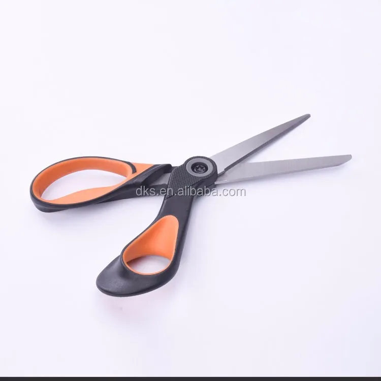 High Quality House 8Inch Scissors Stainless Steel Fishing Rubber Plastic Handle Scissors