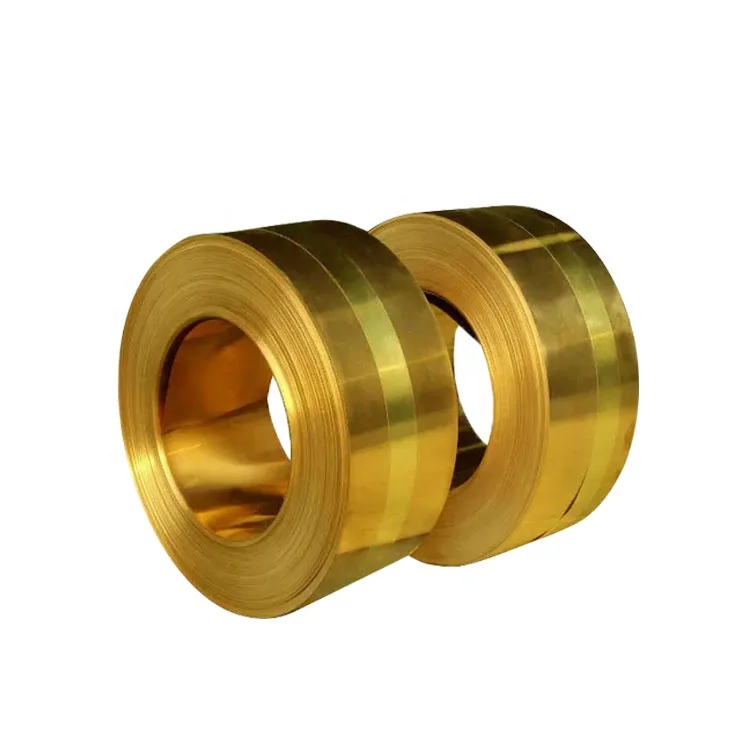 C22000 C26000 C26800 C27200 C28000 C11000 Thin 1mm 2mm Thickness Brass Copper Strip For Decoration