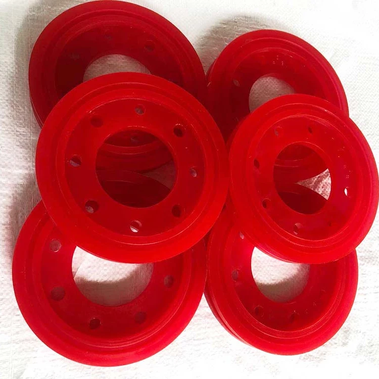 polyurethane wheels for wire diamond saw pulley
