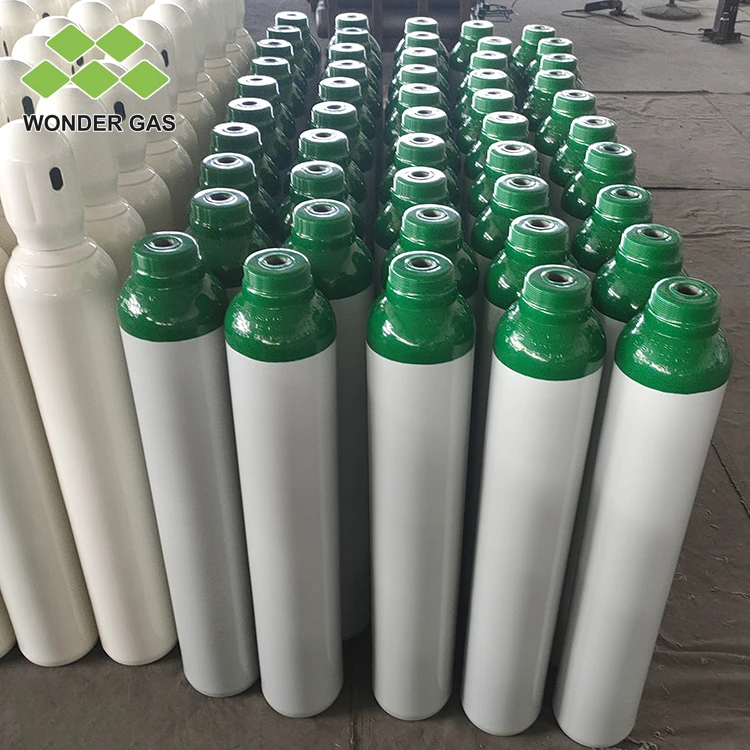 Competitive Price Seamless Steel 8L/10L 200Bar Argon Gas Cylinder/Tank/Bottle Empty Gas Cylinder
