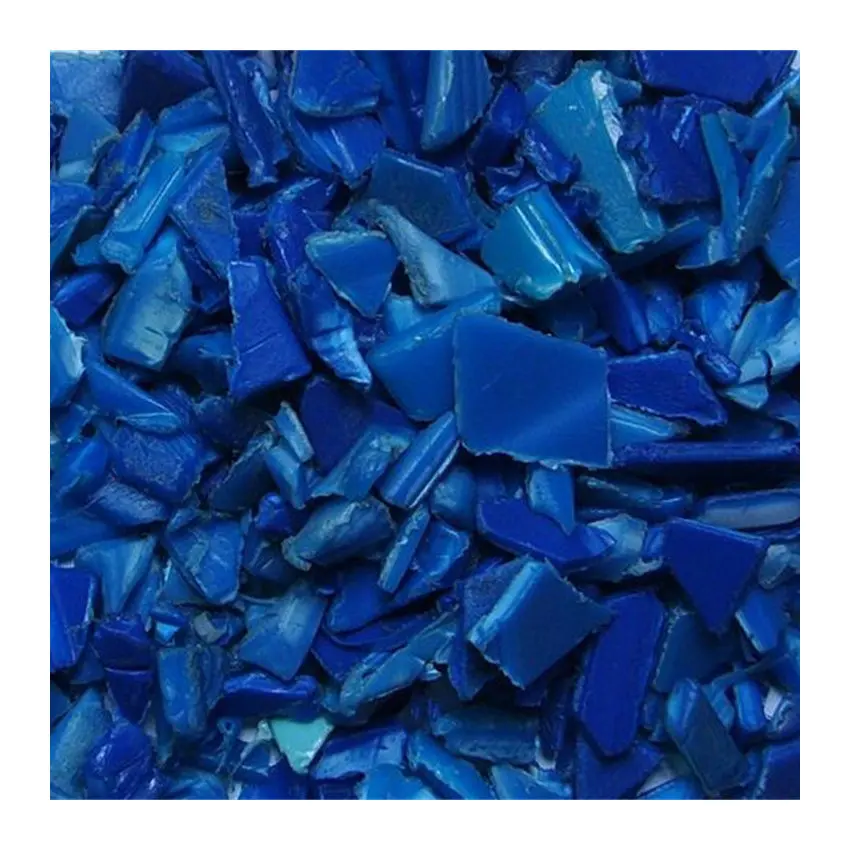 HDPE Scrap Regrind/ HDPE Blue Drums Scrap/ Polyethylene Waste Plastic Large Wholesale